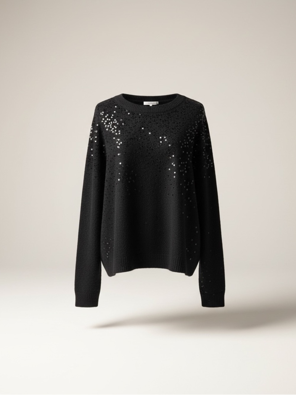 Vince Camuto Black Sequin Cozy & Bright Sweater Size XXL NWT MSRP $69